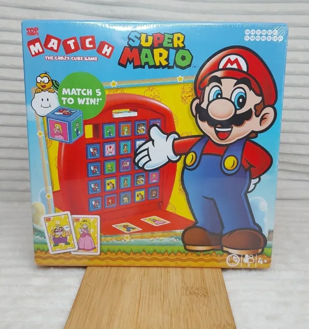 Super Mario Top Trumps Match - The Crazy Cube Game  * NINTENDO 2020 *  B.N.I.B.