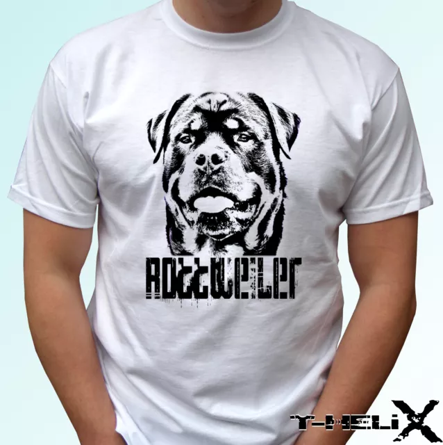 Rottweiler - dog t shirt top tee design - mens womens kids baby