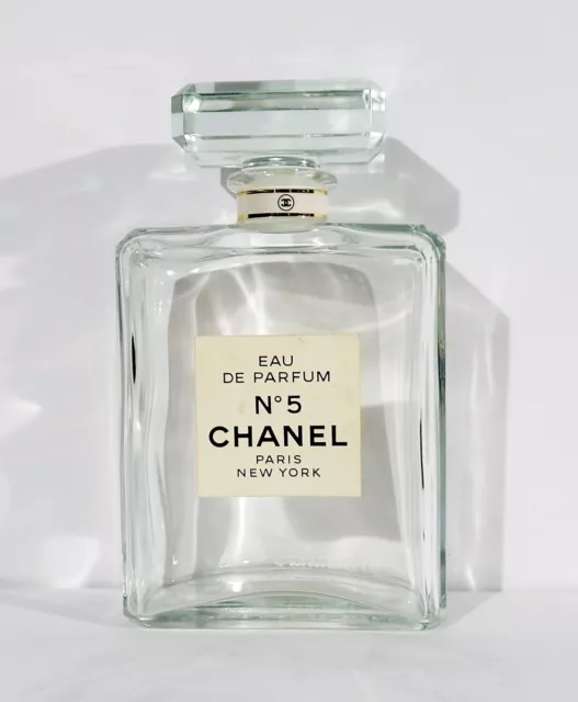 Vintage Chanel No 5 Eau de Parfum Factice Dummy Display Bottle 6.7oz 200ml