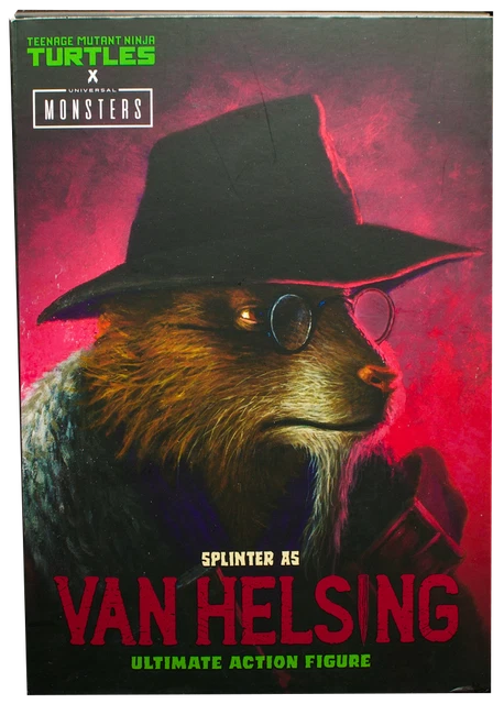 Universal Monsters x Teenage Mutant Ninja Turtles – Splinter as Van Helsing