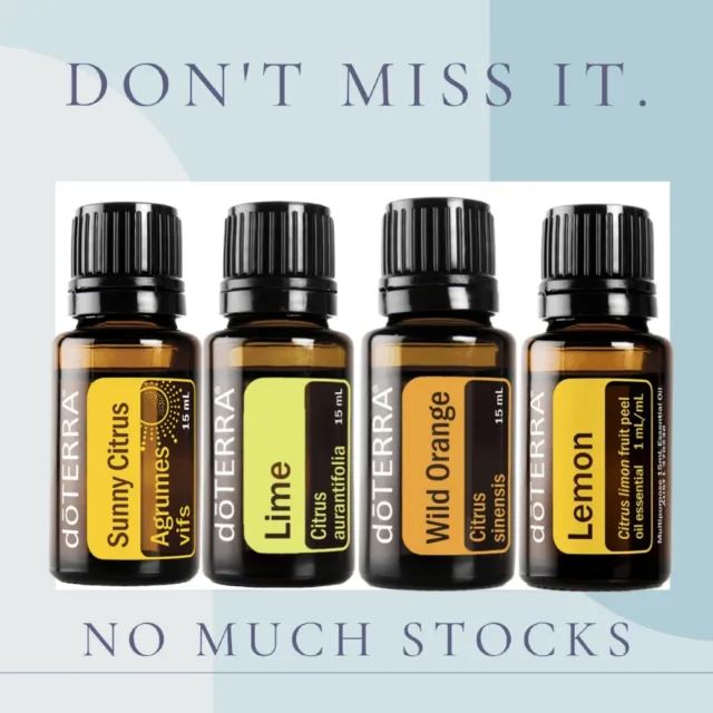 doterra Citrus Family Set For 4 Items 15ml each For $75  Free Shipping To AU