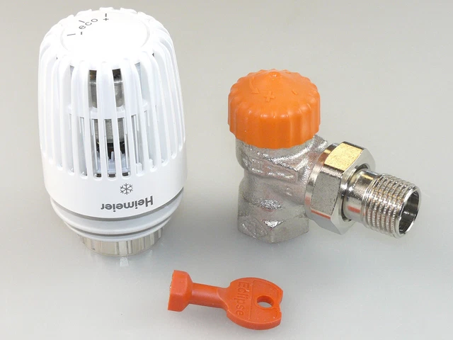 Heimeier Thermostatventil V Exact II - Rücklauf Eck