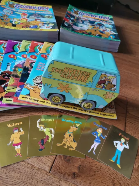 “Scooby-Doo! World of Mystery”  DeAgostini; 2004 magazines trading cards tin