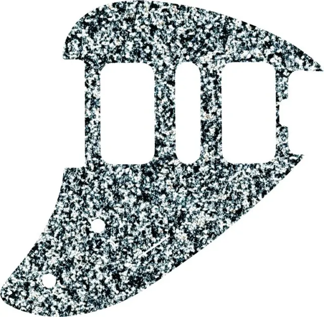 WD Custom Pickguard For Music Man Silhouette #60SS Silver Sparkle