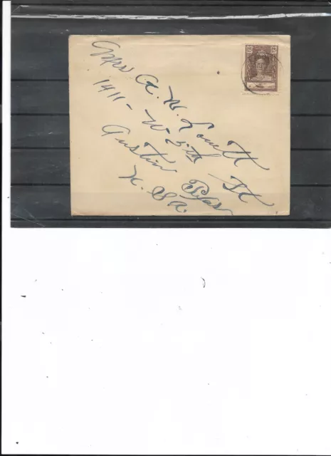 1932 Netherlands Antilles (Aruba) Cover to Texas with (Sc# 98) Bold Handwriting