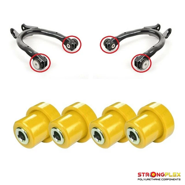 Kit Silentblocs Bras Inférieur Arrière En Polyuréthane Pour Audi A6 C5 – Strongflex – Neuf Garantie 1 An