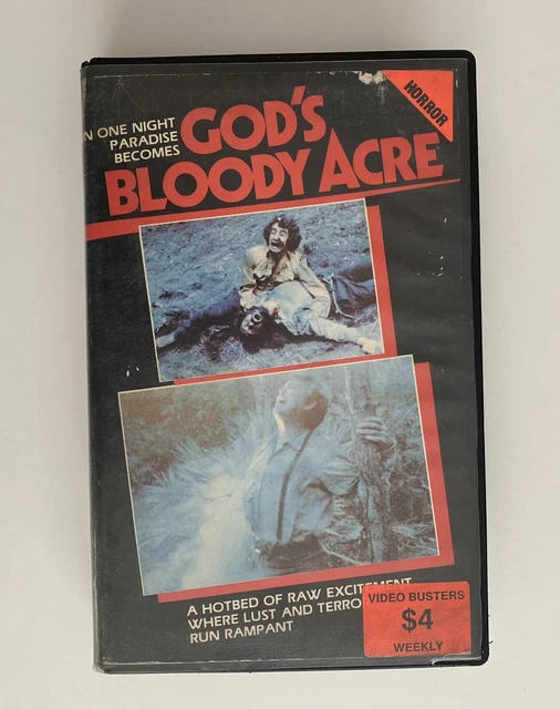 GOD’S BLOODY ACRE [VHS] Prestige Video Big Box Ex-Rental Tape 1975 ...