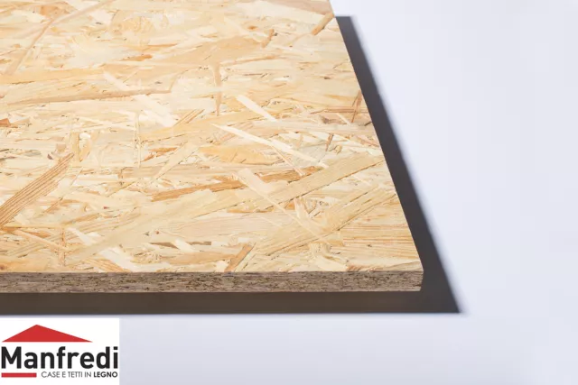 Pannello in legno OSB-3 - spessori mm 12 e mm 18 - 125X250