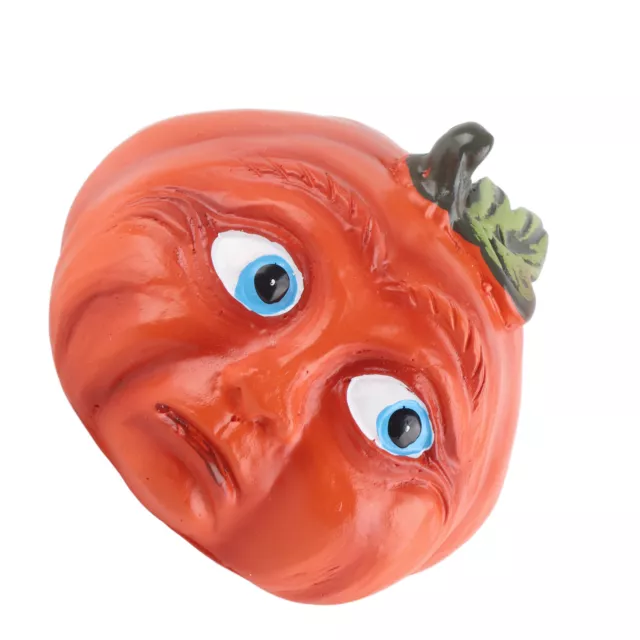 (1) Lifelike Expressive Pumpkin Family Resin Ornaments Perfect