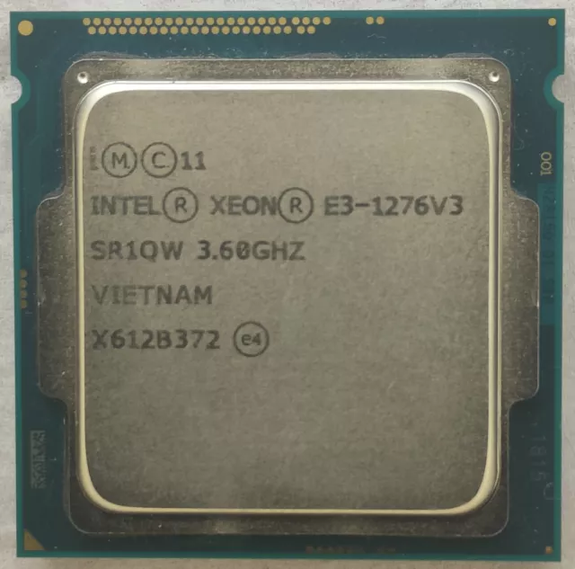 Intel Xeon E3-1276 V3 SR1QW 3.60GHZ CM8064601575216 BX80646E31276V3 CPU