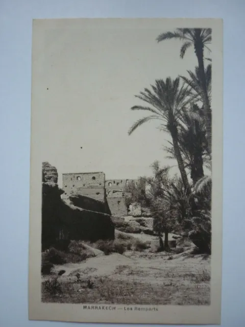Carte Postale  /  Marrakech  / //    Les  Remparts