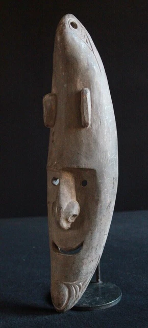 Étrange Masque Esprit A Gros Nez Des Koiwut Du Grassland Sepik - 1970/1980