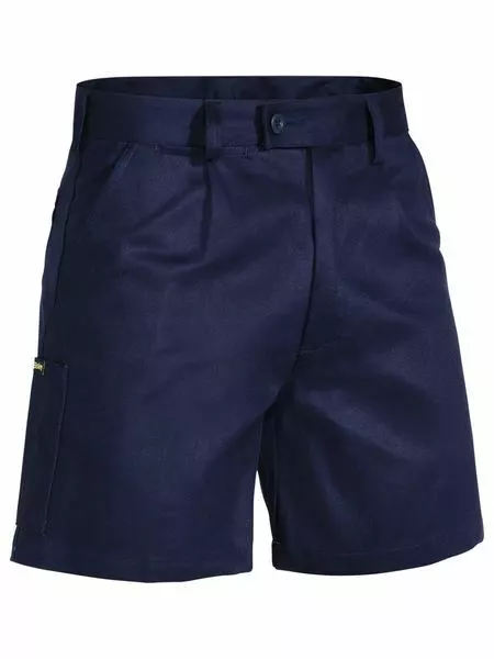 Bisley Shorts BISLEY WORKWEAR MENS  COTTON DRILL WORK SHORTS BSH1007 Pack of 5