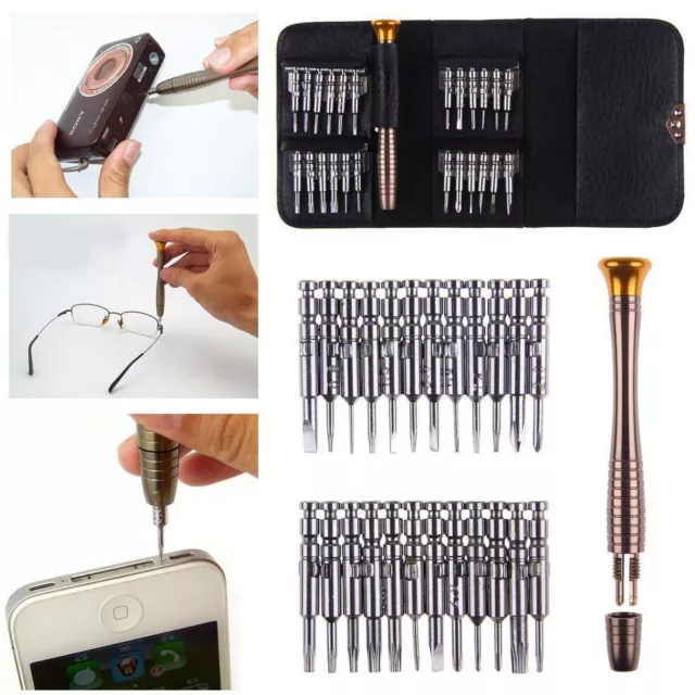 ☆ 25 En 1 Tournevis Outil Reparation  Pro Kit Pour Smartphone/Iphone/Tablet/Pc ☆ 2