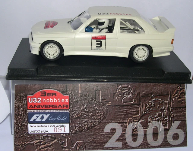 Fly Slot Car BMW M3 E30 III Anniversaire U32 2006 Edition Limitée 200UNITS MB