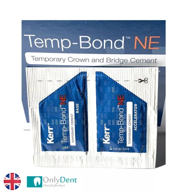 Kerr - TempBond NE Temp Bond, Temporary Dental Cement, Emergency Cavity Filling