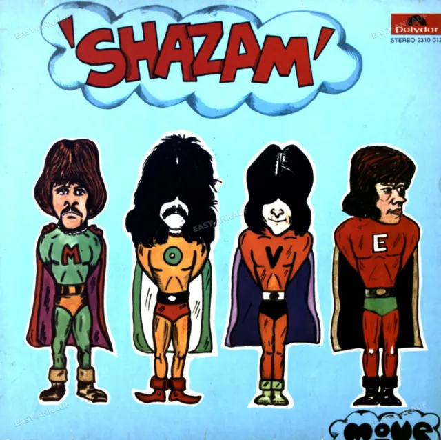 The Move - Shazam GER Vinyl LP 1970 (G/VG-) ´