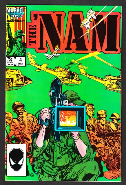 The Nam #4 Marvel Comics Book VF/NM 1987 Vietnam War Military Comic