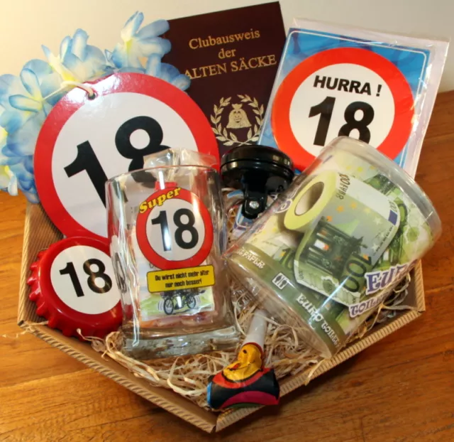 18 GEBURTSTAG GESCHENK Junge Geschenkidee Geburtstagsgeschenk Geschenke