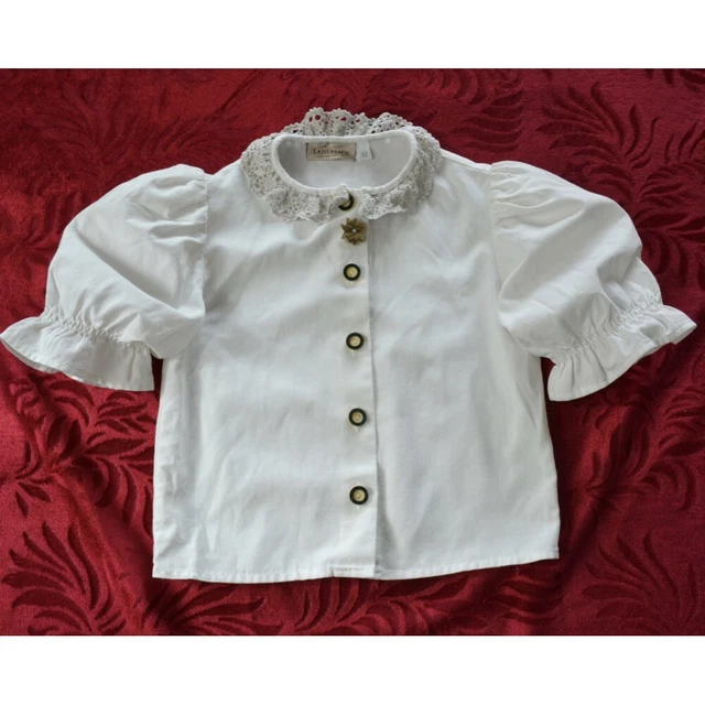 CAMICIA BAMBINA IN STILE TIROLESE TG. 1,5/2 anni (92) Landgaus