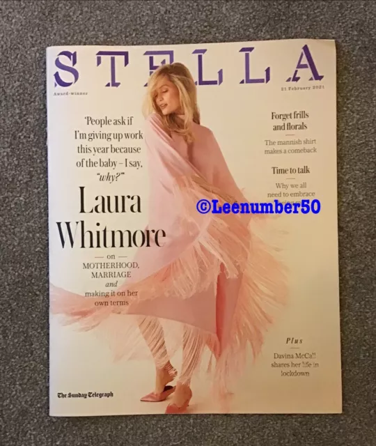 The Sunday Telegraph STELLA  MAGAZINE Laura Whitmore 21/2/2021 Davina McCall