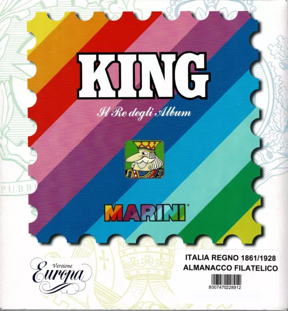 1861 - 1928 Album Marini Regno D'italia 1° Parte Mod. Europa Nuovo Mf3839