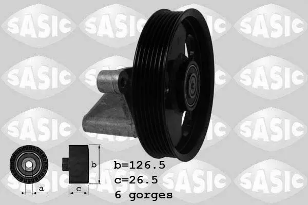 Galet Enrouleur (Courroie D'accessoire) Renault Clio Ii 1.5 Dci,Clio Iii 1.5 Dci