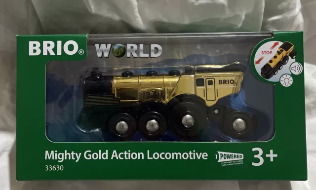 BRIO MIGHTY RED Action Locomotive BRIO World Train $36.99 - PicClick
