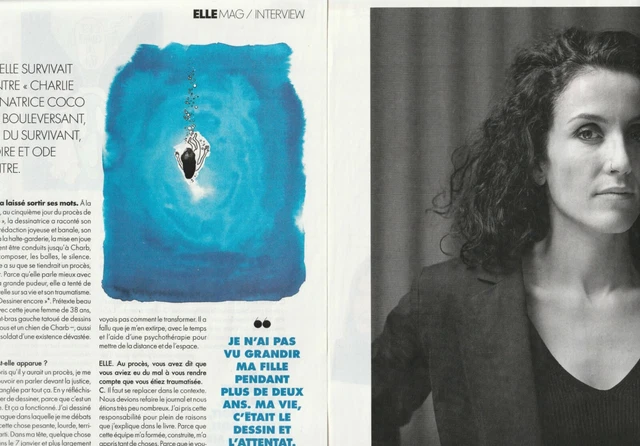 Dite Coco COUPURE DE PRESSE Corinne Rey, dite Coco dessinatrice French Press ...