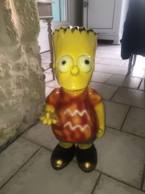 statue bart simpson