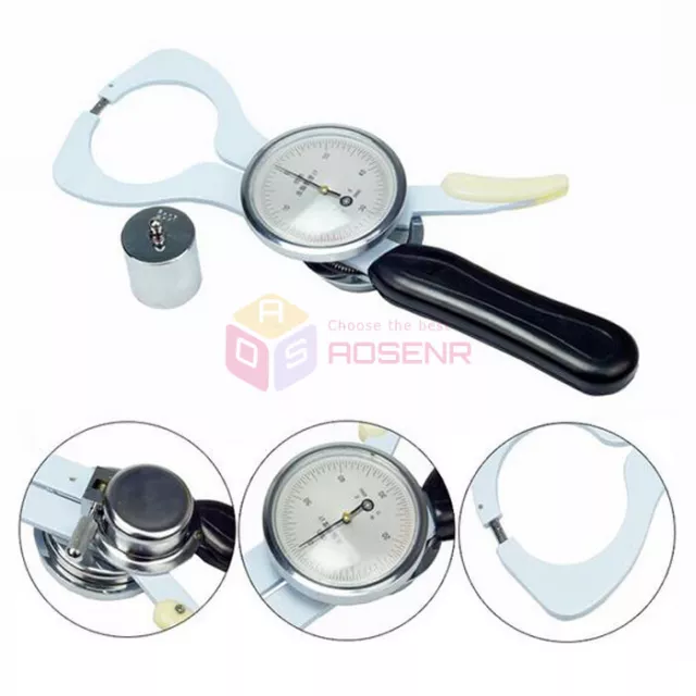 Accuracy Skin Fold Caliper Body Fat Caliper Caliper Type Analyzer Measurement