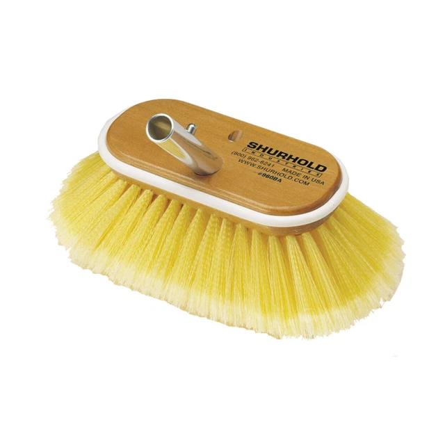 Shurhold 6" Polystyrene Soft Bristles Deck Brush