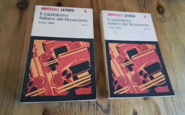 Il capitalismo italiano del Novecento, L. Villari, 1975, 2 Voll, RC1mr26 Il capitalismo italiano del Novecento, L. Villari, 1975, 2 Voll, RC1mr26