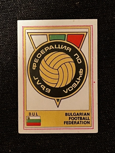 Sticker Panini Euro Football 76/77 – Écusson Espagne N°76 – Original Et Non Collé