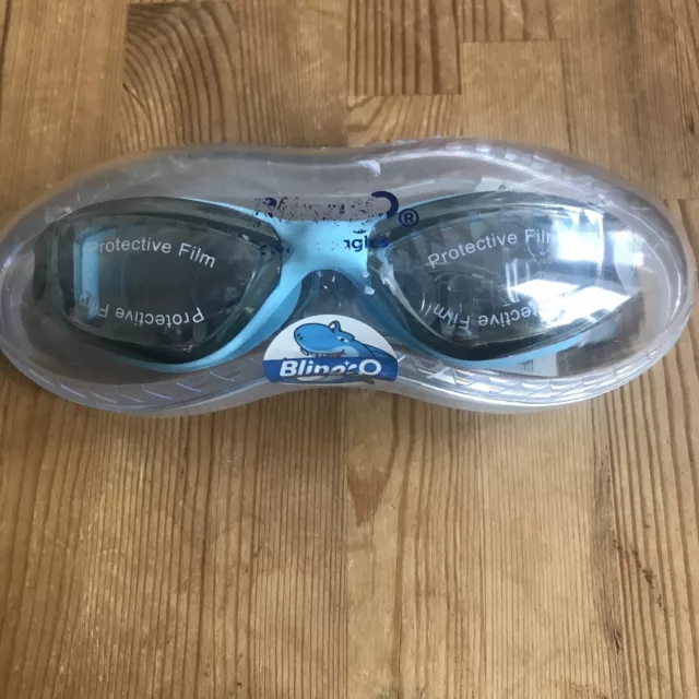 Bling2O Boys Swimming Goggles Jaws Shark Kids Children UV Swim Glasses Case 6y+
