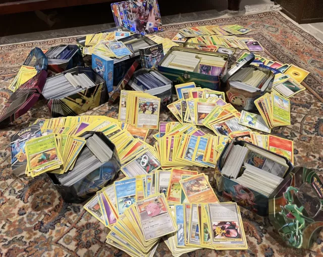 MASSIVE 23lb+ Pokemon Bulk Non-Holo Collection Lot -Common/Uncommon Modern Cards