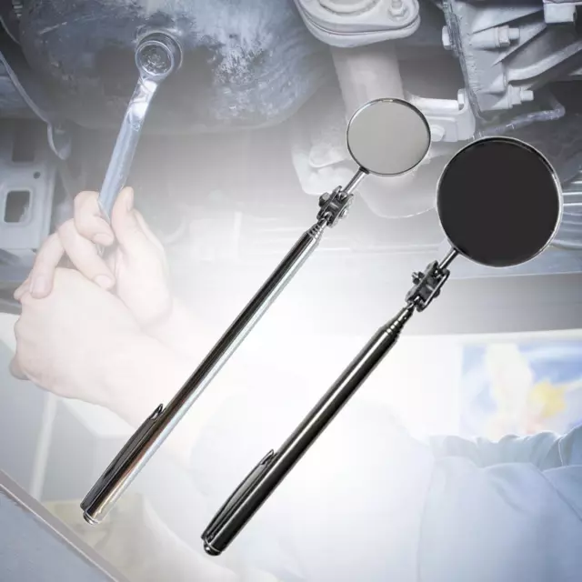 Generic Telescoping Inspection Mirror Metal Multifunction Mechanics Mirror