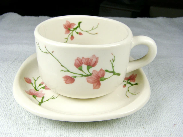 Syracuse China Santa Fe RR Fred Harvey Restaurant BERKELEY Patt. Cup & Saucer