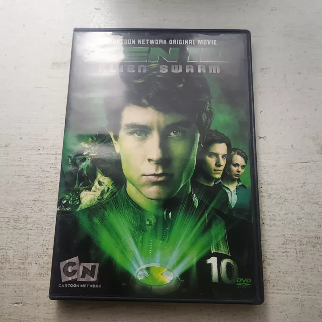 Ben 10 Alien Swarm DVD Movie Pre Owned Great Condition 883929086719