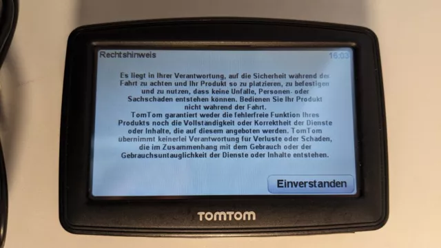 tomtom xl  Model  4ET03