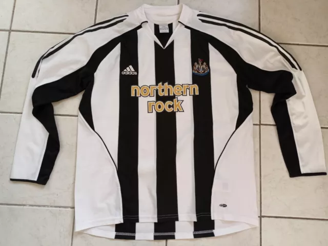 Maillot Foot Adidas Newcastle United Northern Rock Taille Xl/D7 Tbe
