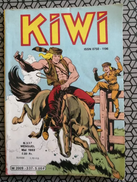 Kiwi N° 337 1983 LUG Comics (Strange Zembla Brik Yuma Blek Mustang)