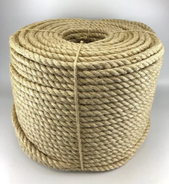 New Natural Sisal Rope Coils, Cats, Garden, Decking, Pets, Cat Scratching Post