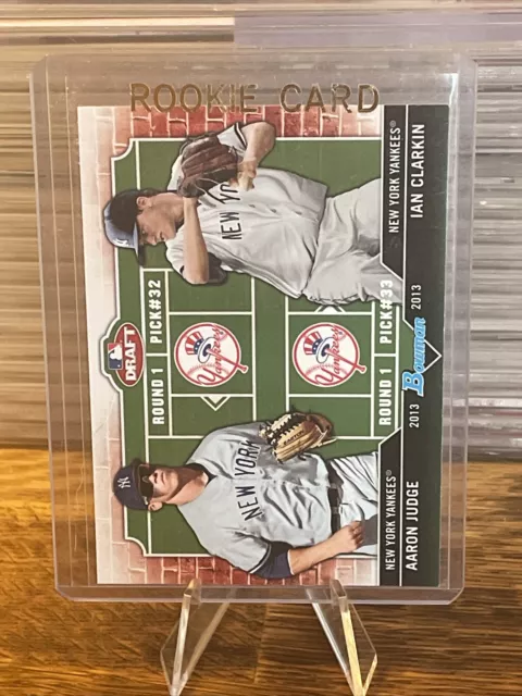 AARON JUDGE - IAN CLARKIN  ️ 2013 Bowman Draft Rookie #DD-JC RC |Yankees