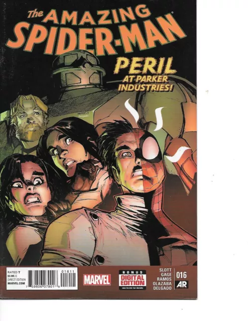 Amazing Spider-Man #16 Dan Slott, Humberto Ramos VF/NM Marvel  2015