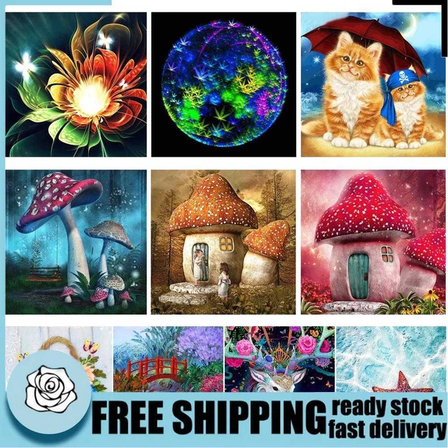 Full Round Drill 5D DIY Diamond Painting Embroidery Cross Stitch Kit Decor Gift