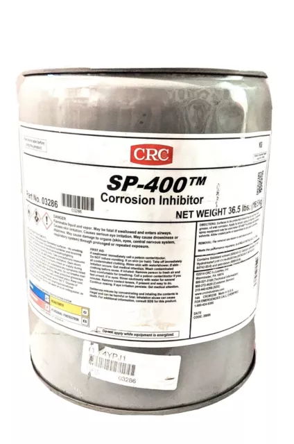 CRC 03286 SP-400 Corrosion Inhibitor,  5 Gallons Pail