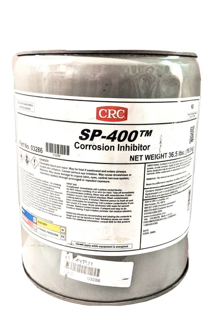 CRC 03286 SP-400 Corrosion Inhibitor,  5 Gallons Pail