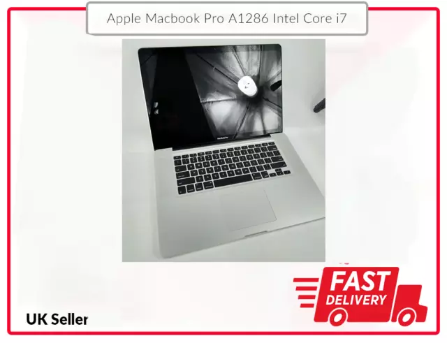 Apple Macbook Pro A1286 Intel Core i7 2.0Ghz No Ram No HDD 15.4" LED Display