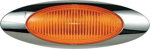 Optronics MCL14ABP Mini LED Marker Light - Amber Horizontal/Vertical Mount